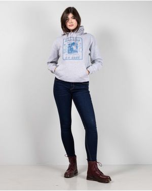 Hanorac cu gluga si imprimeu 24POS40007