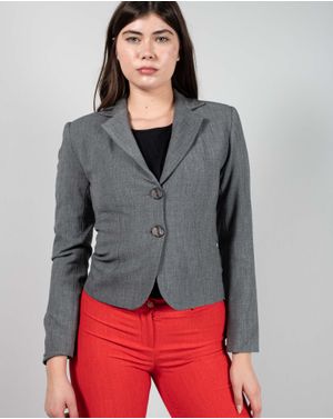 Sacou elegant cu nasturi si interior captusit 23DAV04089