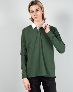 Bluza Koala Bay din bumbac cu guler in contrast 24TFT27005