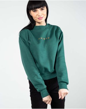Bluza cu mansete elastice si interior pufos 24MAB06019