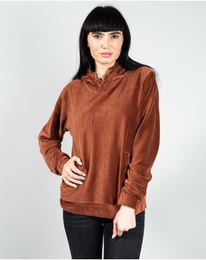 Hanorac din reiat cu gluga 24MAB06009