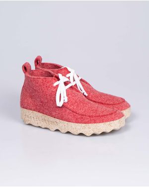 Ghete Asportuguesas din lana naturala cu siret 24EPF19024