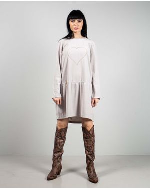 Rochie dreapta cu maneci lungi 24MAY37044