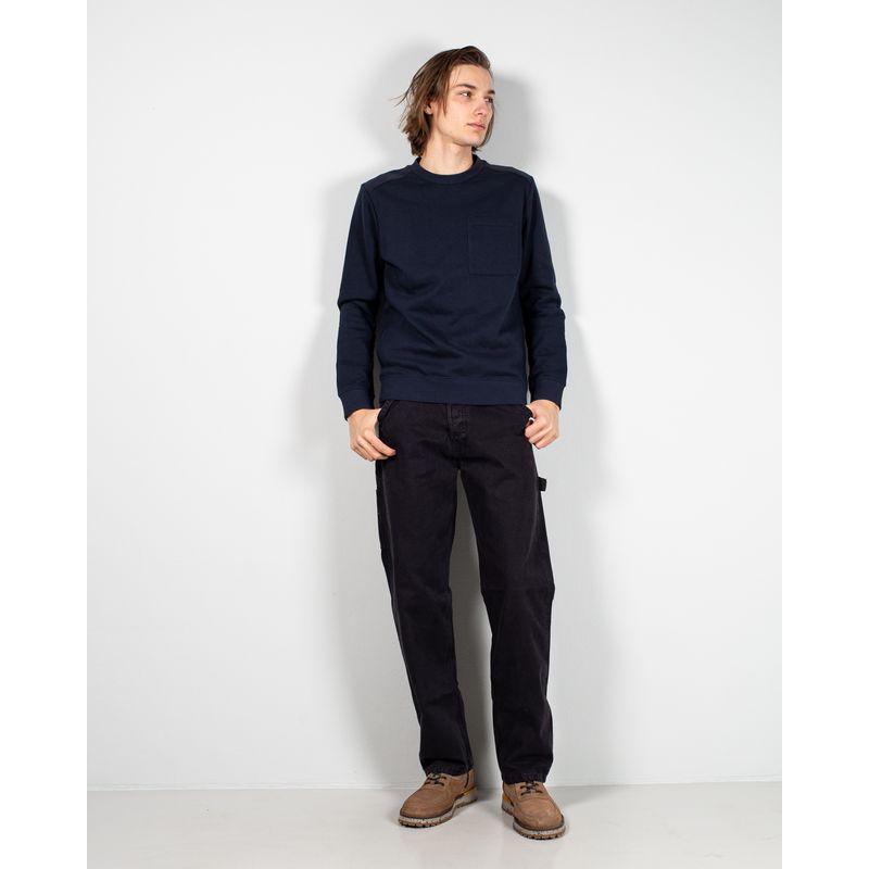 Bluza-uni-cu-interior-pufos-si-buzunar-la-piept-24FPS10015