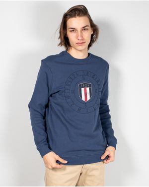 Bluza cu interior pufos si imprimeu 24POS55014