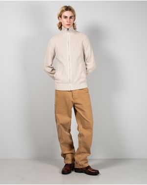 Pantaloni drepti din bumbac 24FPS10019