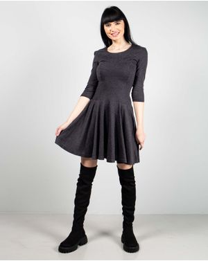 Rochie clos cu maneca trei sferturi 23DAV03014
