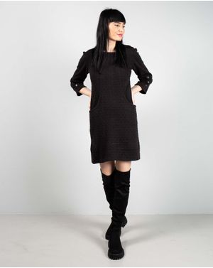 Rochie uni cu fermoar metalic 23DAV03039