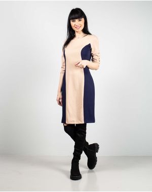 Rochie cu fermoar metalic la spate 23DAV03049