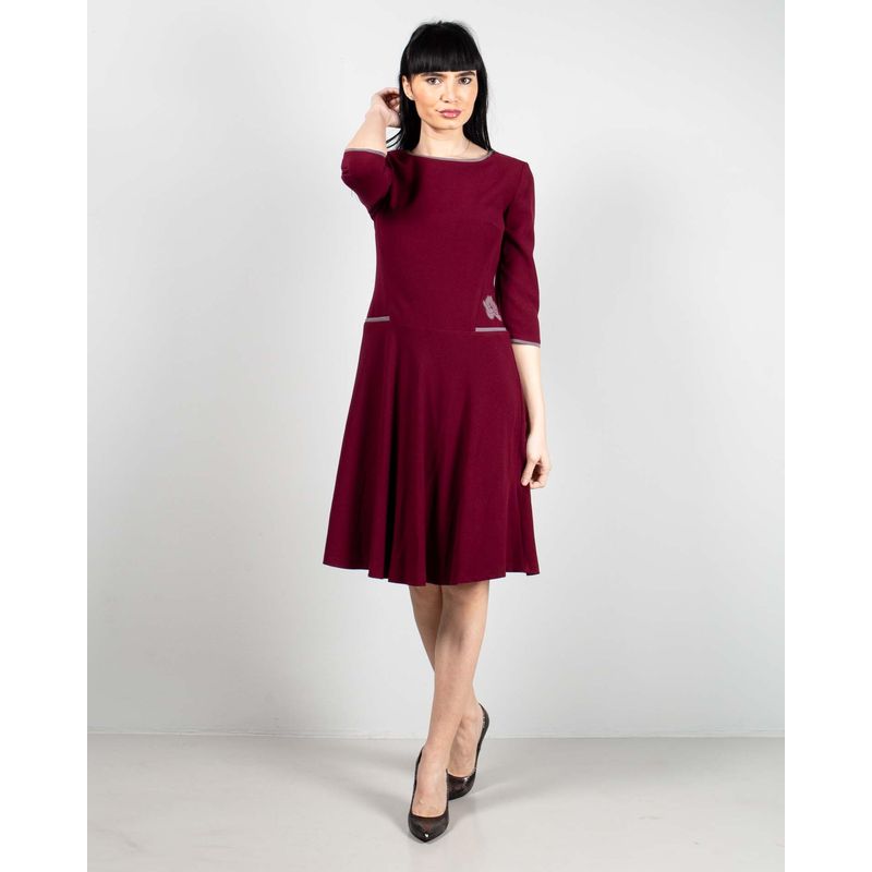 Rochie-cu-maneci-trei-sferturi-23DAV03051