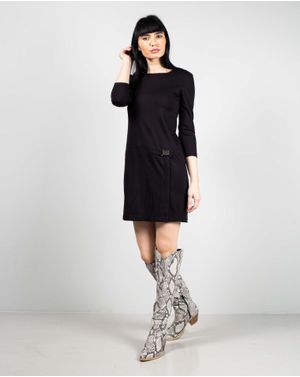 Rochie scurta cu maneci trei sferturi 23DAV03064