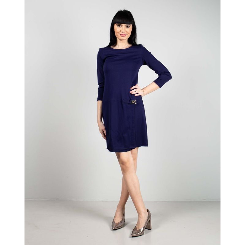 Rochie-dreapta-cu-catarama-decorativa-23DAV03066