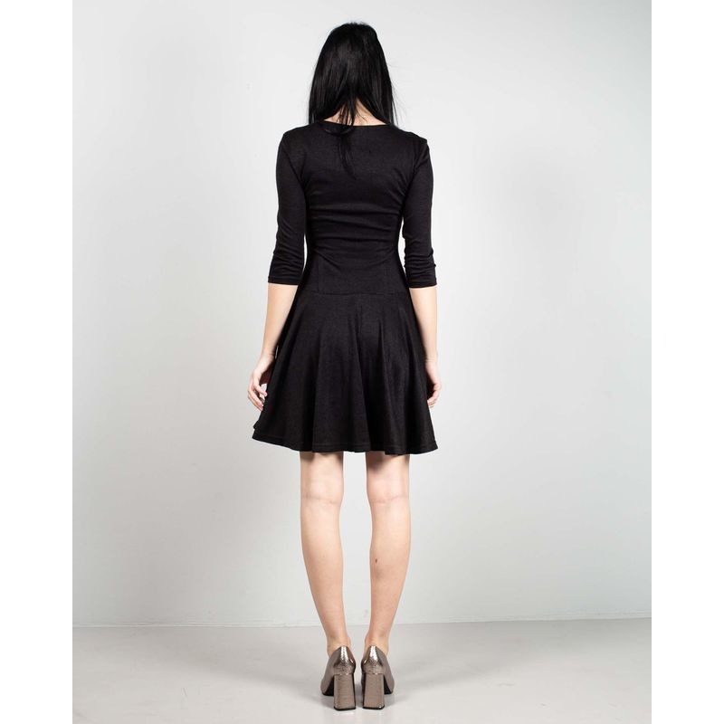 Rochie-dreapta-cu-maneca-trei-sferturi-23DAV03075