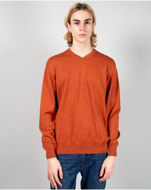 Pulover casual din bumbac 24MKF08037