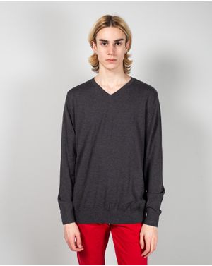 Pulover din bumbac tricotat 24MKF08004