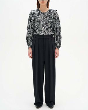 Bluza InWear cu imprimeu si maneca lunga24OUT04079