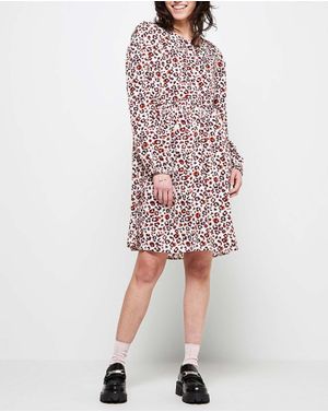 Rochie Pieces cu imprimeu 24OUT08015