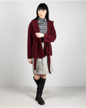 Jacheta captusita cu cordon in talie 23DAV02019