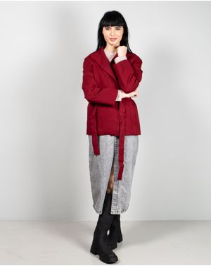 Jacheta cu buzunare si cordon 23DAV02025