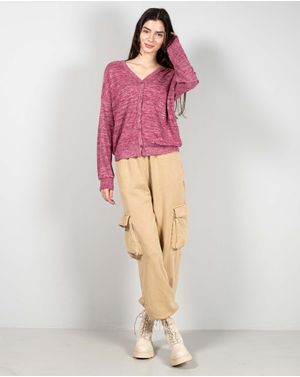 Pantaloni cargo din bumbac 24SPO09001