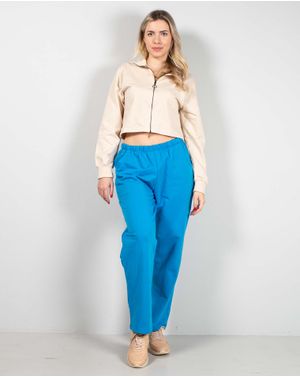 Pantaloni de trening din bumbac pentru femei 25ALN01010