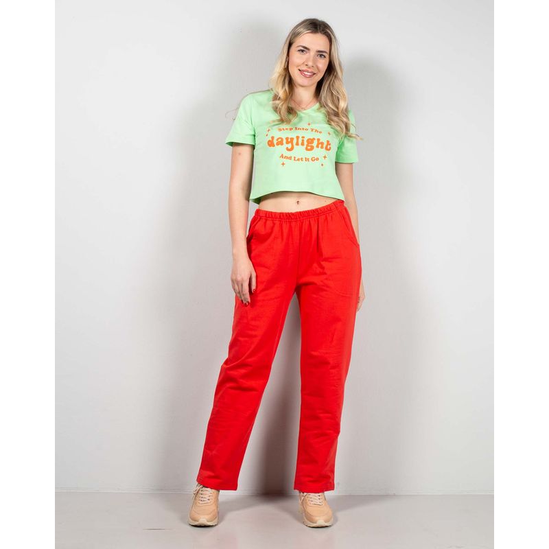Tricou-crop-din-bumbac-cu-imprimeu-25ALN20011