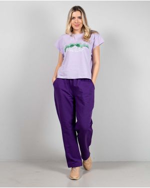 Tricou din bumbac cu maneca scurta si imprimeu 25ALN20025