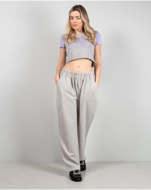 Tricou crop din bumbac organic 25ALN20022