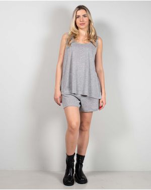 Pantaloni scurti cu talie elastica 25ALN22002