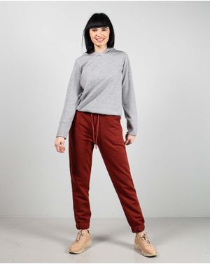 Pantaloni de trening cu talie elastica si buzunare 25MUR04005