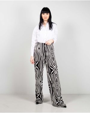 Pantaloni din vascoza cu talie elastica 25ALN11009