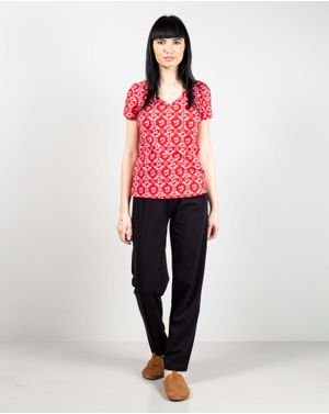 Pantaloni de pijama din bumbac uni 25MUR08007