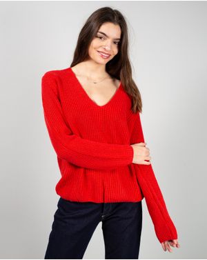 Pulover Tom Tailor din tricot cu decolteu 24POS56041