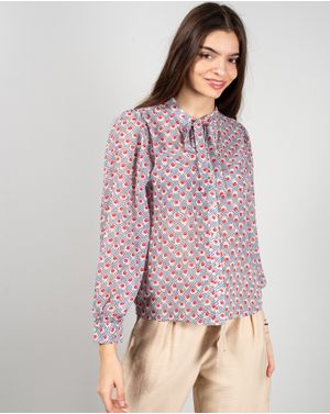 Bluza Ashbourn cu nasturi si imprimeu floral 24POS56138