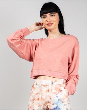 Bluza crop uni 24MAB06121