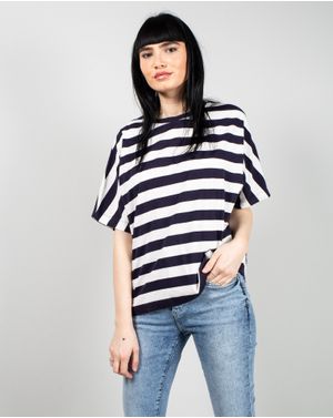 Tricou Armedangels din bumbac in dungi 24POS56028