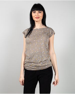 Tricou WLD cu imprimeu si elastic in talie 24POS56173