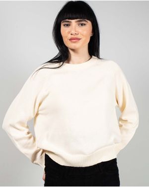 Pulover Ashbourn din bumbac tricotat 24POS56198
