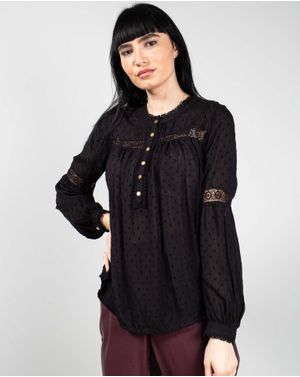 Bluza LTB cu detalii brodate 24POS56200