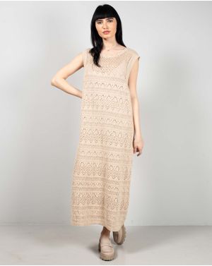 Rochie tricotata din bumbac 25MKF02043