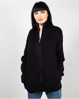 Cardigan tricotat cu buzunare 25MKF02047