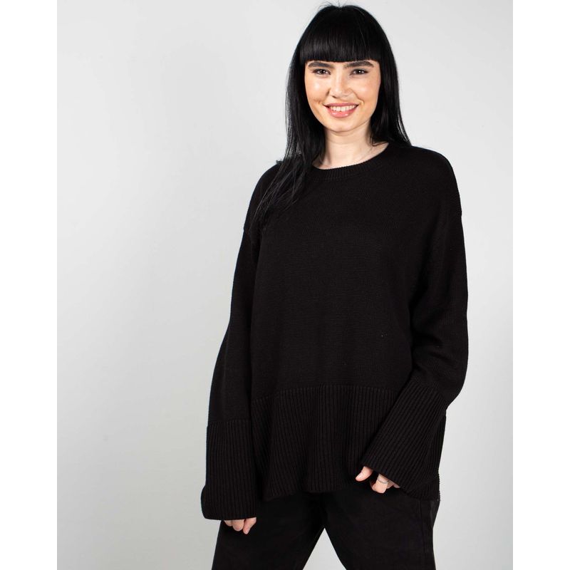 Pulover-din-bumbac-tricotat-cu-fante-laterale-25MKF02049