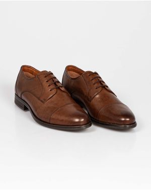 Pantofi din piele naturala cu siret pentru barbati 25ANT01102