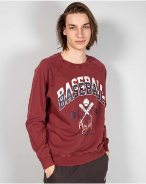 Bluza din bumbac cu imprimeu 24MAB06170