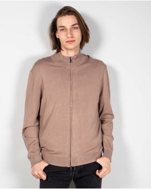 Cardigan tricotat Mishumo cu fermoar 24POS56039