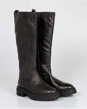 Cizme din piele naturala cu talpa profilata N241697002