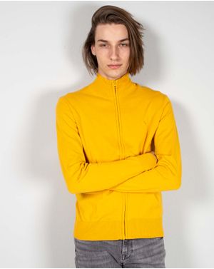 Cardigan tricotat cu fermoar pentru barbati 24MAB06153