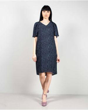 Rochie cu buline si buzunare 25ZEN26004