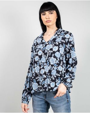 Bluza subtire cu imprimeu floral 25ZEN18002