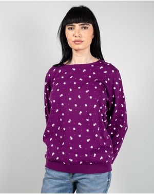 Pulover din bumbac tricotat 25MKF02080